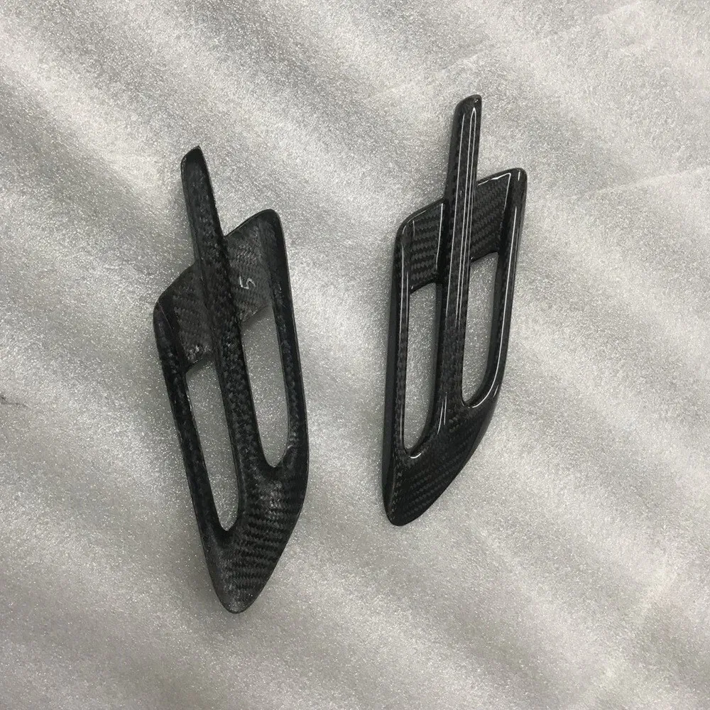 Carbon Fiber Car Side Grille Trims for Bentley Bentayga 15-22 — фото 1