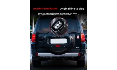 Задние LED-фонари динамический поворотник для Mitsubishi Pajero (2006-2020), комплект, комплект, FT Carlight Carlight — фото 5