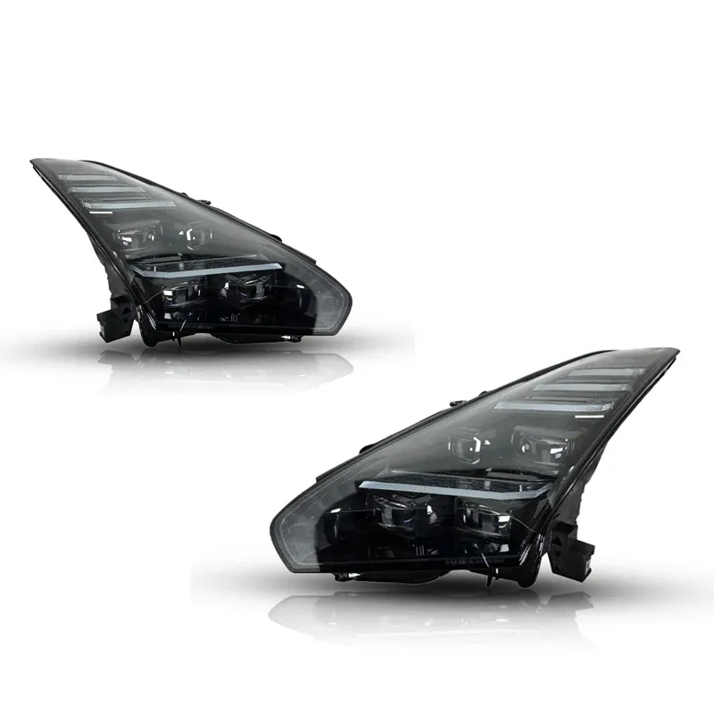 Фары передние LED с ходовыми огнями для Nissan GT-R R35 (2007-2023), комплект, комплект, FT Carlight Carlight — фото 6