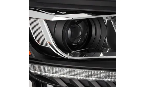 Фары проекторные светодиодные Black LUXX для Ford Ranger XL/XLT 2019–2023, AlphaRex — фото 4