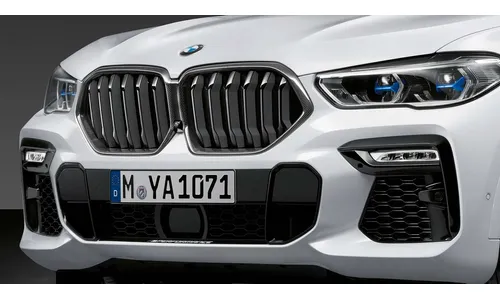 Карбоновые решетки радиатора BMW G06 оригинал — фото 1