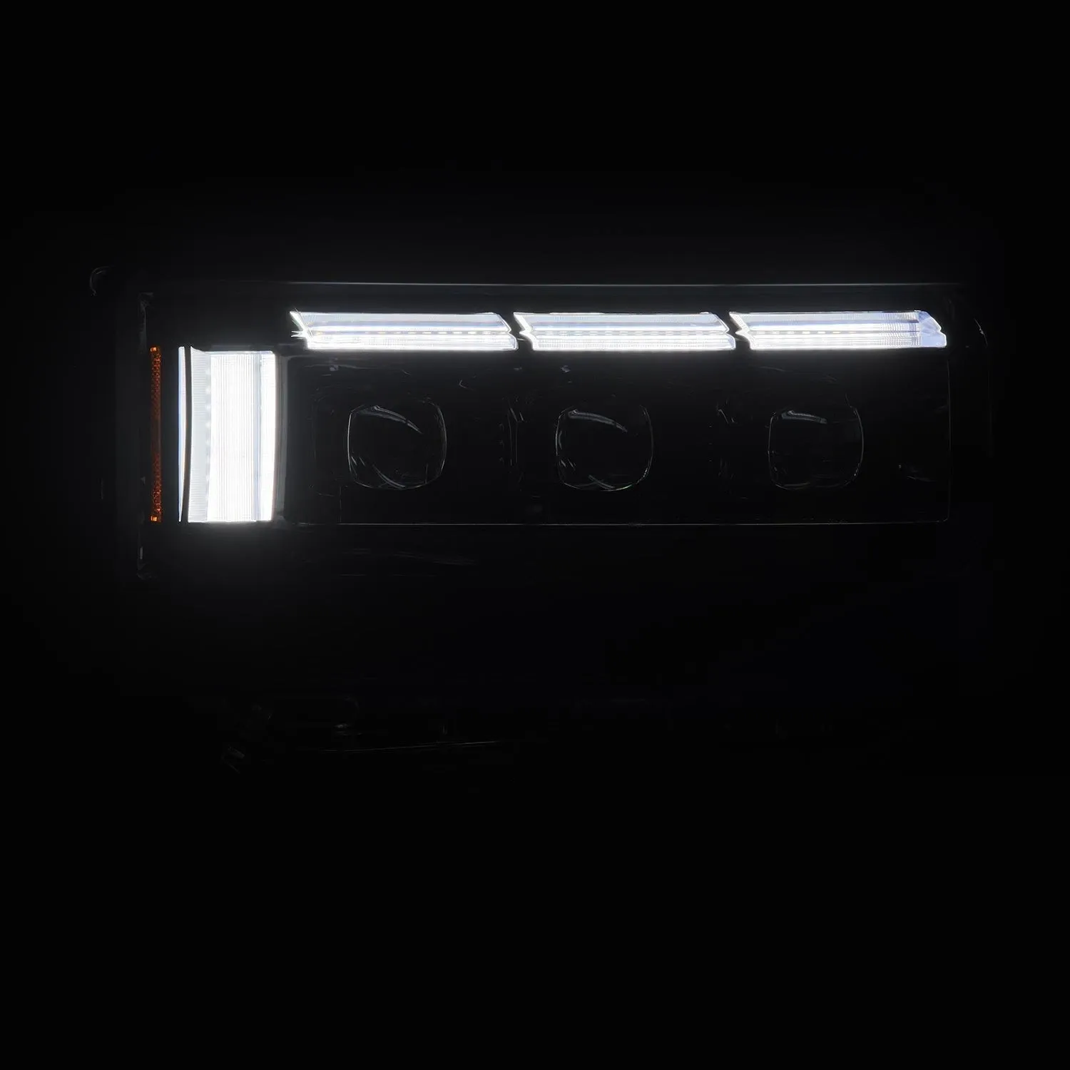 Фары светодиодные Nova Alpha-Black для Toyota Land Cruiser 2024–2026, AlphaRex — фото 3