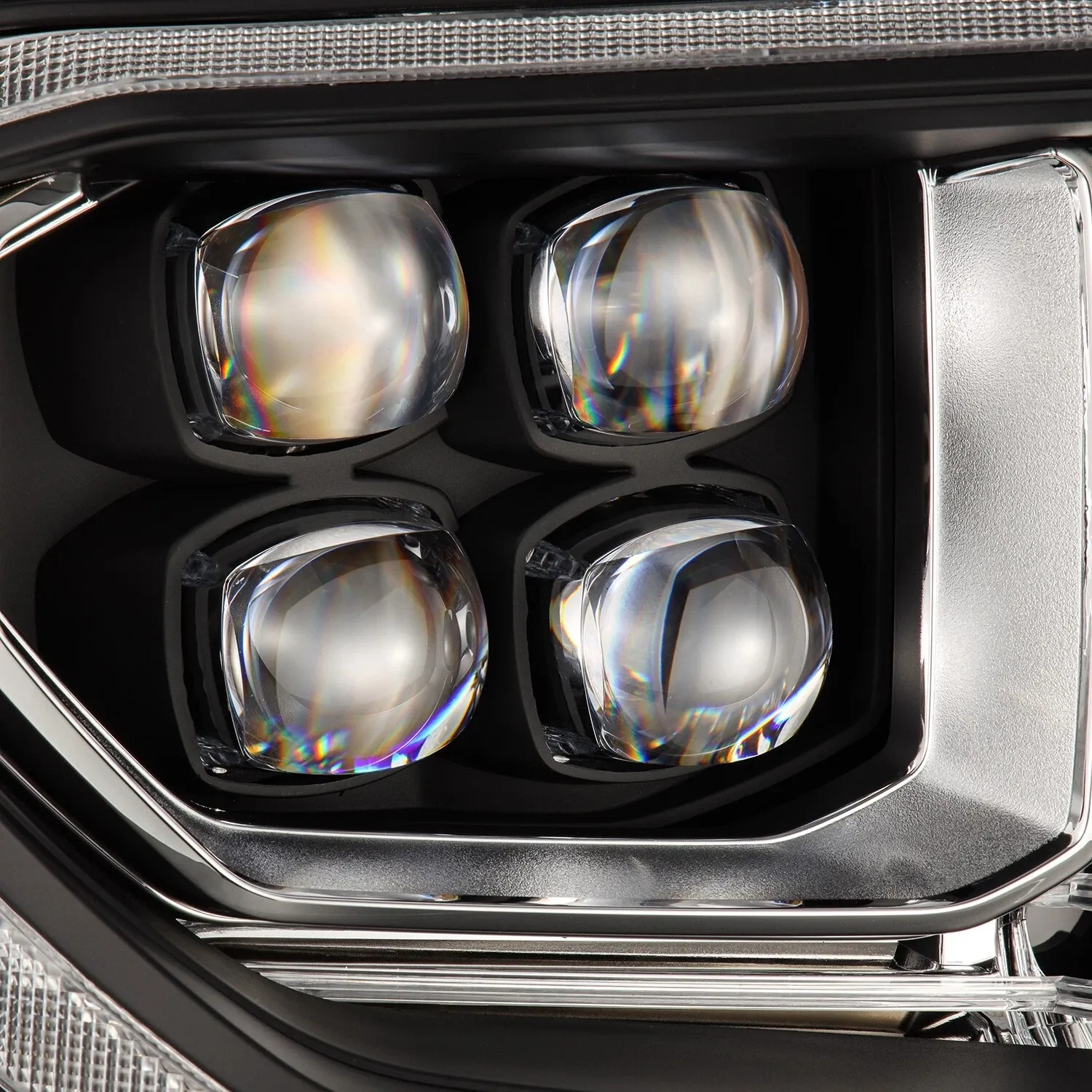 Фары светодиодные Nova G2 Black для Toyota Tundra 2014–2021 (см. примечание), AlphaRex — фото 7