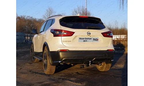 Фаркоп (оцинкованный, шар E), Nissan Qashqai 2019- , ТСС — фото 1