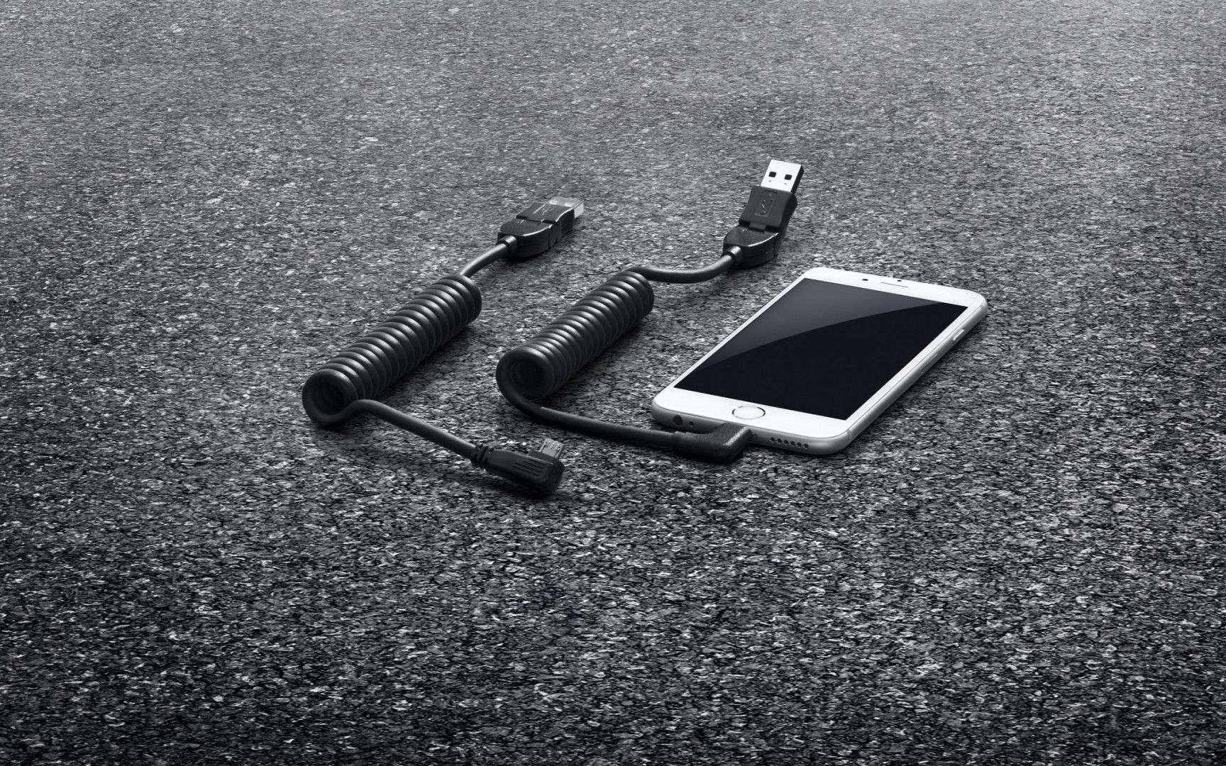 Кабель для зарядки смартфона через USB — фото 1