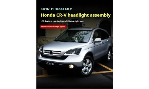 Фары передние LED с ходовыми огнями для Honda CR-V (2007-2011), комплект, комплект, FT Carlight Carlight — фото 4