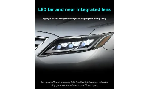 Фары передние LED с ходовыми огнями для Toyota Camry V40 (2009-2011), комплект, комплект, FT Carlight Carlight — фото 4