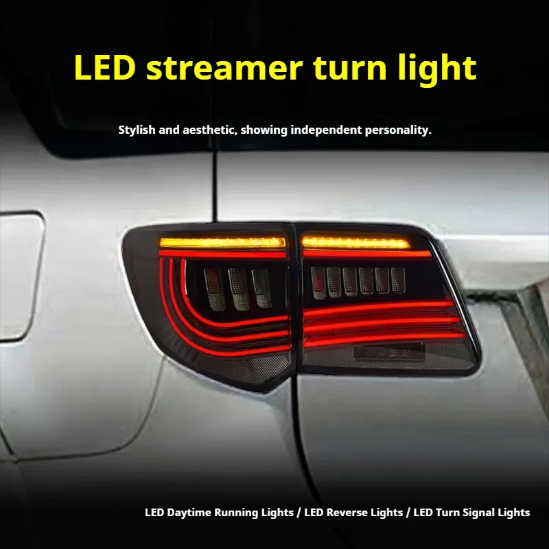Задние LED-фонари динамический поворотник для Toyota Fortuner (2011-2015), комплект, комплект, FT Carlight Carlight — фото 3