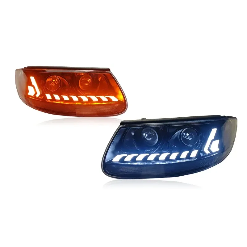Фары Full LED проектор ДХО для Hyundai Santa Fe (2006-2012), комплект, комплект, FT Carlight Carlight — фото 6