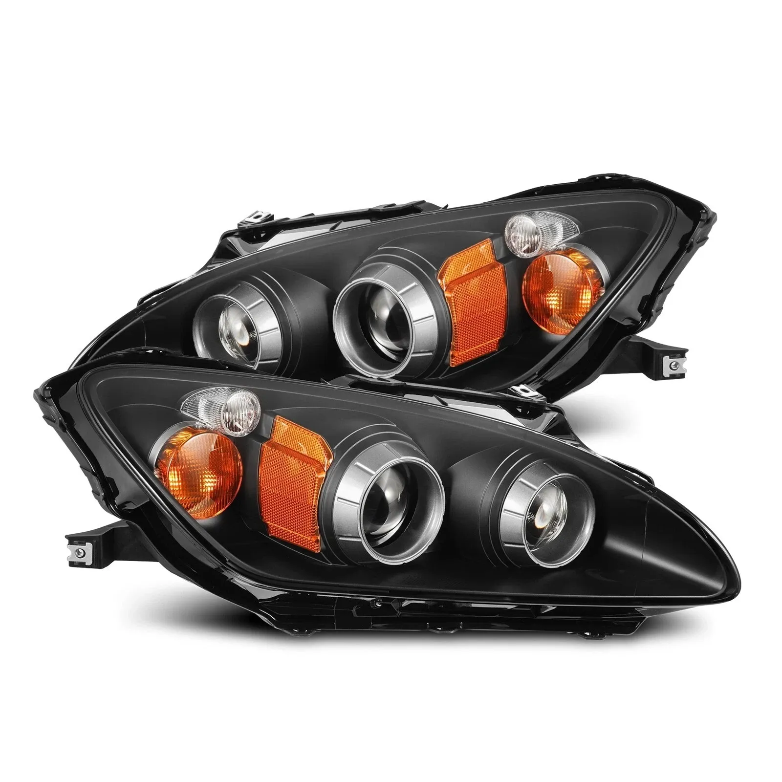 Фары проекторные Black LUXX для Honda S2000 AP1 AP2 2000–2009, AlphaRex — фото 1