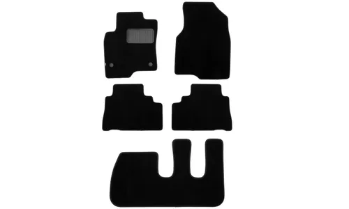 Коврики в салон Klever Premium CHEVROLET Captiva 2011-2013, 2013-2016, внедорожник , 5 шт. (текстиль) / Шевроле Каптива — фото 1