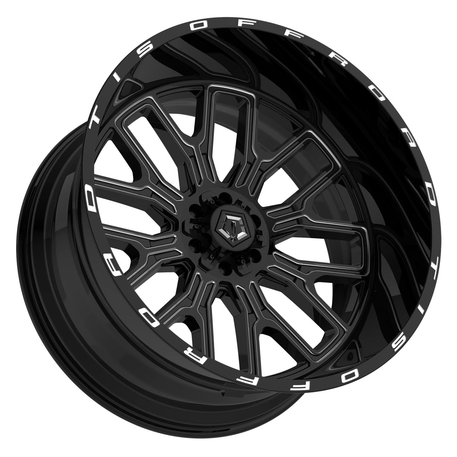 Диск колесный R20x9 560 Глянцевый черный TIS — фото 1