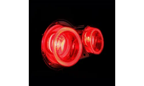 Фонари задние светодиодные Nova Prismatic Red Smoke для Nissan GT-R R35 2009–2024, AlphaRex — фото 3