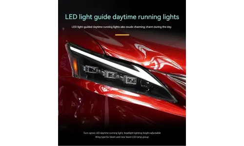 Фары Full LED проектор ДХО для Lexus CT200 (2013-2017), комплект, комплект, FT Carlight Carlight — фото 3