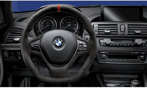 Руль M Performance, Alcantara/карбон, без SA 2TB, для BMW 1–4-серий F-серий, оригинал — фото 1