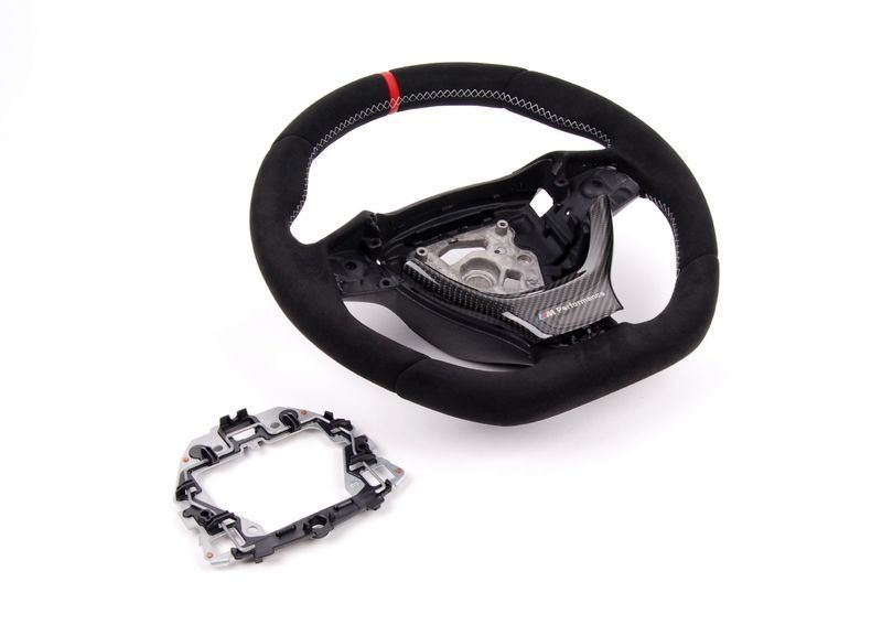 Руль M performance BMW 5-series F10/F11/F07, 6-series F12/F13/F06, карбон/алькантара, оригинал — фото 1