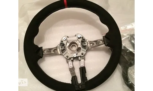 Руль трехспицевой M performance BMW 5-series F10/F11/F07, 6-series F12/F13/F06, карбон/алькантара, оригинал — фото 2
