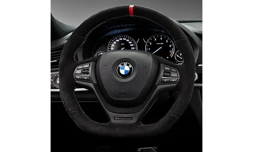 Руль M Performance для BMW X3 F25 / X4 F26, алькантара, спортивная АКПП / 2-х поз. перекл., оригинал — фото 1