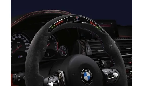 Руль M Performance с Race Display для BMW M3 F80 и M4 F82/F83, оригинал — фото 1