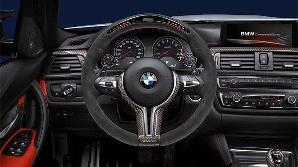 Руль M Performance с Race Display для BMW M3 F80 и M4 F82/F83, оригинал — фото 2