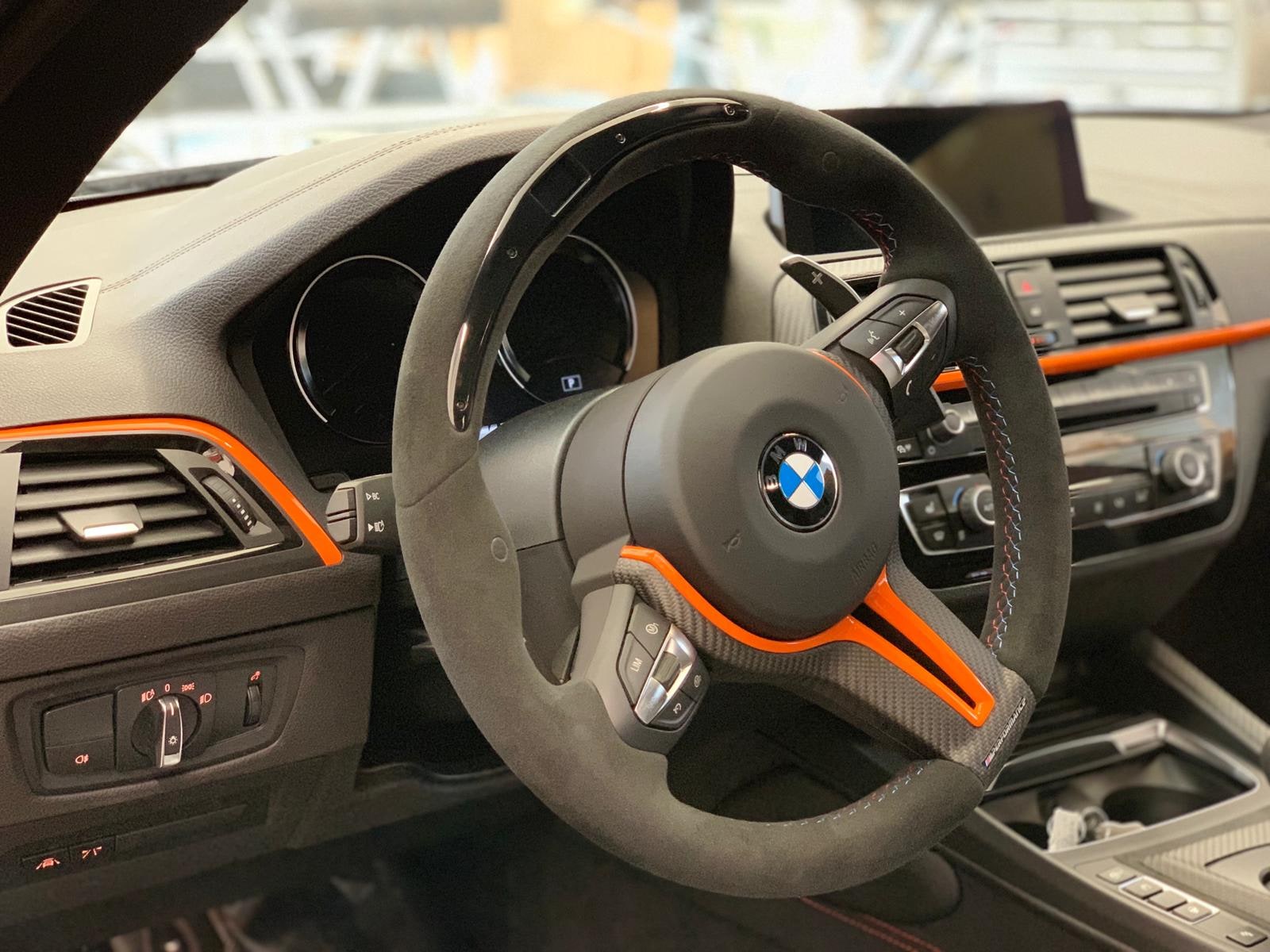 Руль M Performance с Race Display для BMW M2 F87, оригинал — фото 2