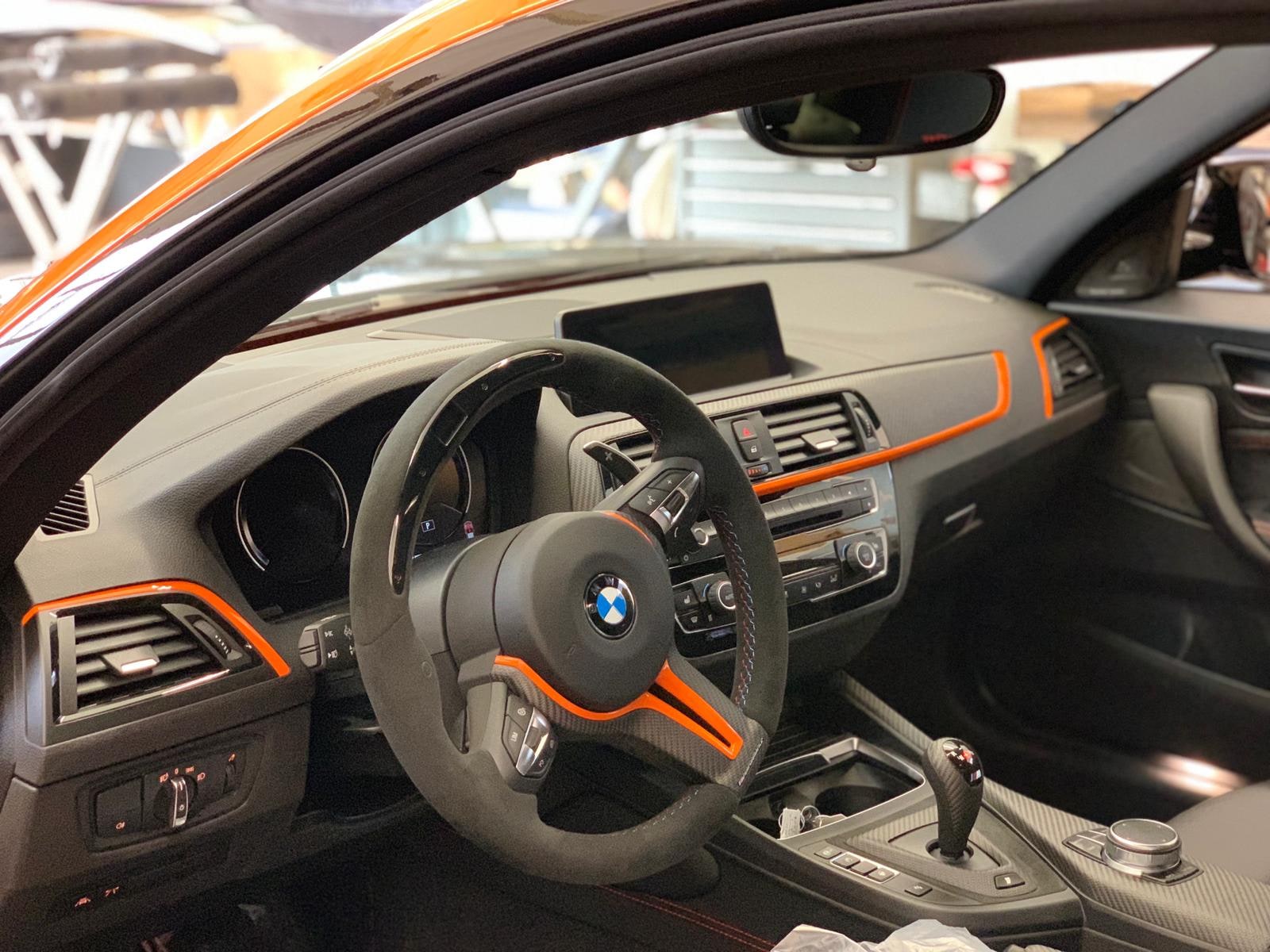Руль M Performance с Race Display для BMW M2 F87, оригинал — фото 3