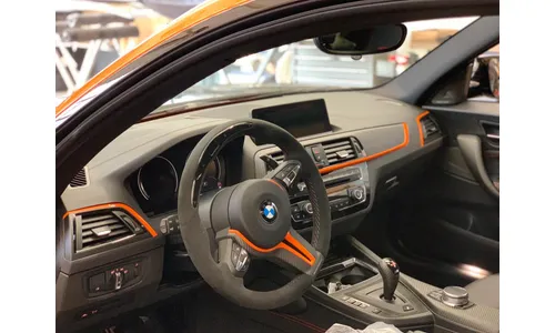 Руль M Performance с Race Display для BMW M2 F87, оригинал — фото 3