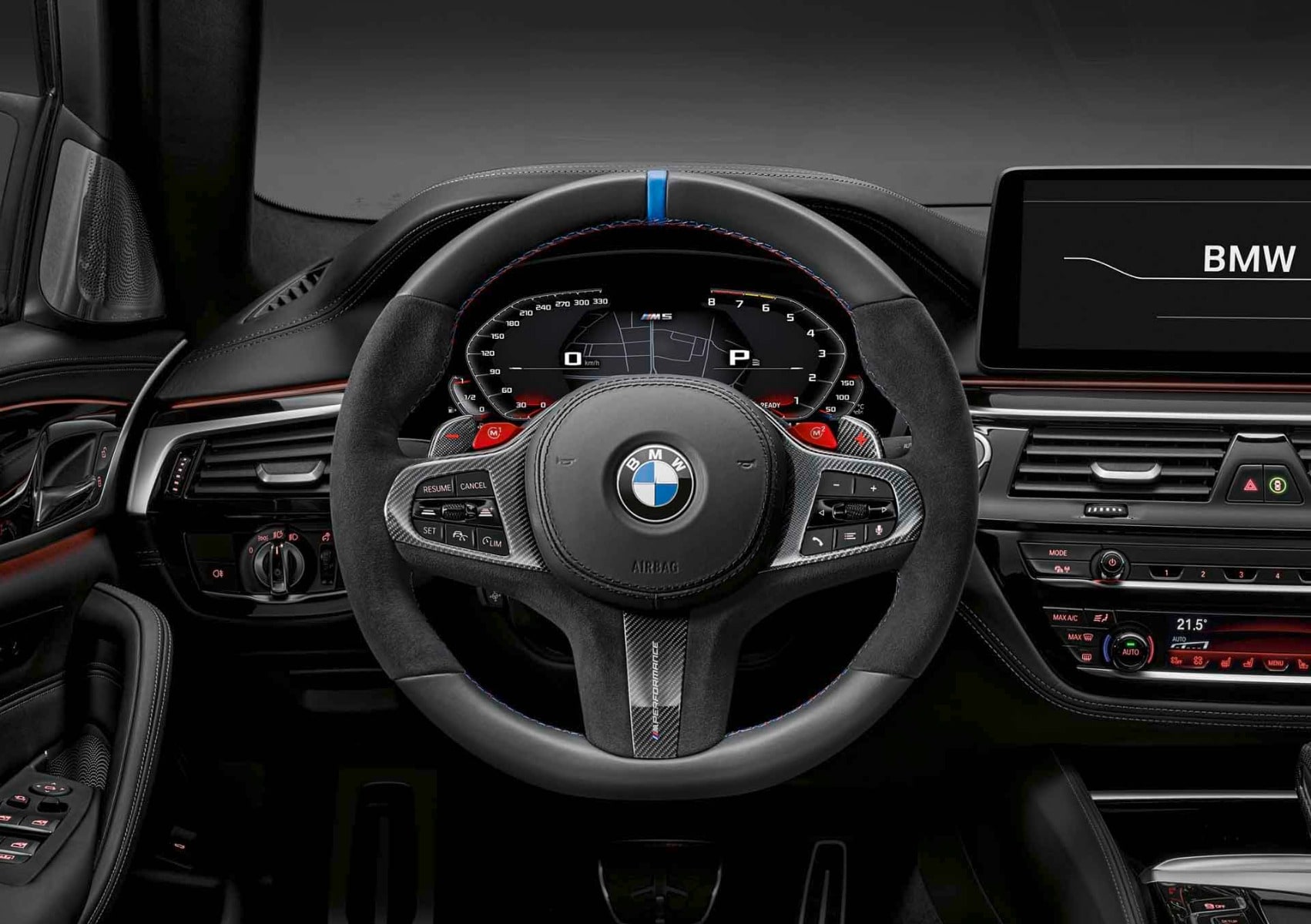 Руль M Performance Pro для BMW M5 F90, M8 F91/F92/F93, X5 M F95 и X6 M F96, с первой регистрацией с 01.07.2019, оригинал — фото 1