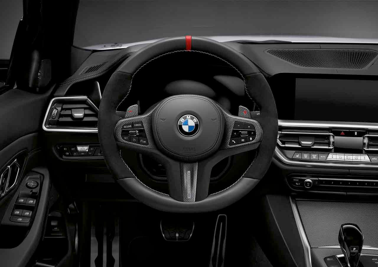 Руль M Performance для BMW 1-серии F40, 2-серии F44/G42, 3-серии G20/G21/G28, 4-серии G22/G23/G26 и Z4 G29, оригинал — фото 1