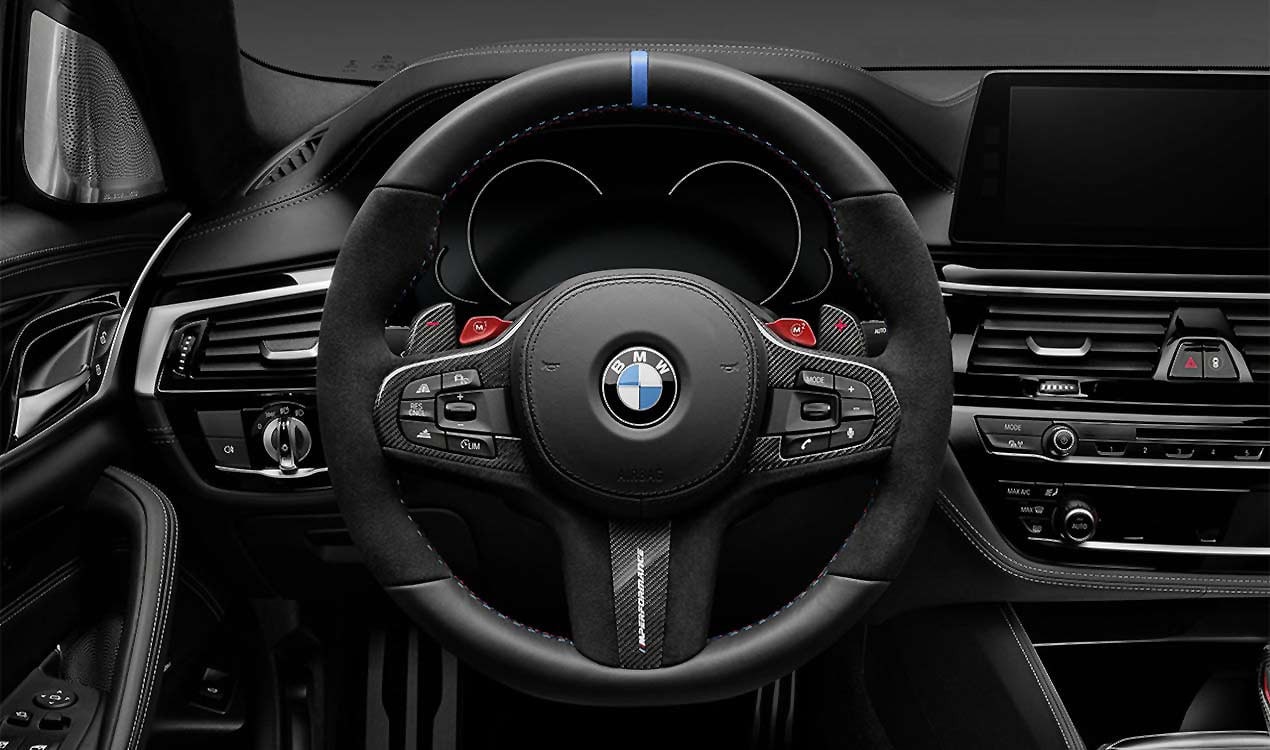 Руль M Performance Pro для BMW X3 M F97 и X4 M F98, исполнение с 01.03.2020, оригинал — фото 1