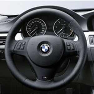 Обод спортивного рулевого колеса M, кожаный, BMW, оригинал — фото 1