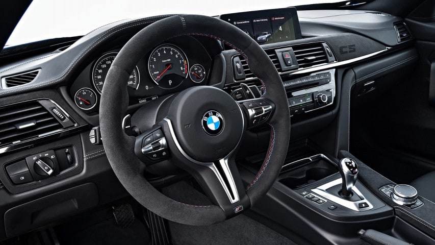 Руль CS с Alcantara для BMW M3 CS F80 и M4 CS F82, оригинал — фото 1