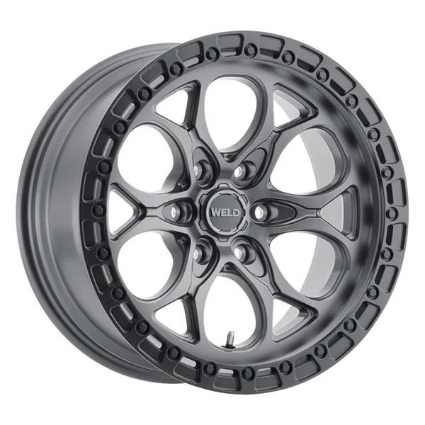Диск колесный R20x9 Ledge 6 Цвет: Сатиновый Оружейный Сталь Weld Racing — фото 1
