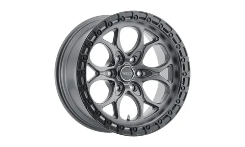 Диск колесный R20x9 Ledge 6 Цвет: Сатиновый Оружейный Сталь Weld Racing — фото 1