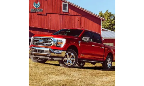 Фары VLAND LED отражатели хромированные для Ford F-150 14-го поколения (2021-2023) — фото 7