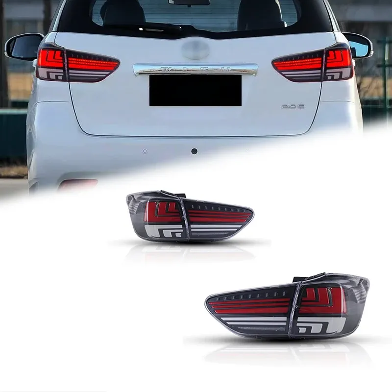 Задние LED-фонари динамический поворотник для Toyota Wish (2009-2015), комплект, комплект, FT Carlight Carlight — фото 1