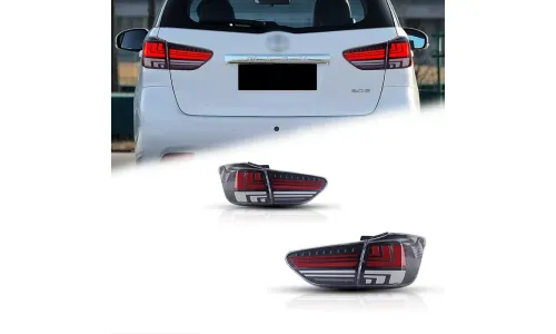 Задние LED-фонари динамический поворотник для Toyota Wish (2009-2015), комплект, комплект, FT Carlight Carlight — фото 1