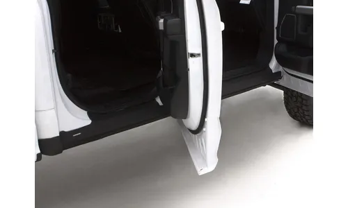 F-150 SUPERCAB 2021-2023 BUSHWACKER BLACK ROCKER PANEL PROTECTION TRIM — фото 3