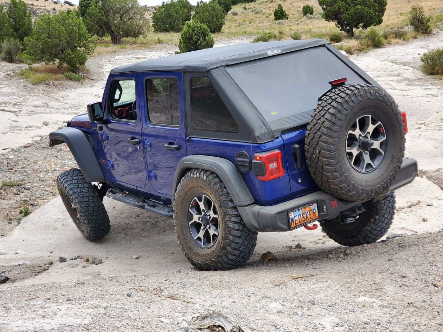 Крыша Jeep Wrangler JL 4D, мягкая, складная, материал Black Twill, Bestop — фото 2