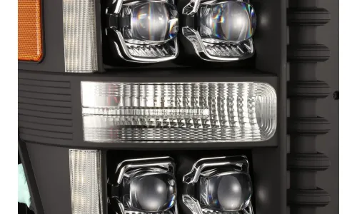 Фары проекторные светодиодные Black NOVA для Ford F-250/350/450 2011–2016, AlphaRex — фото 3