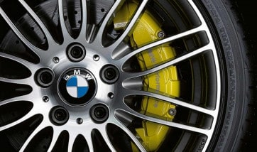 Комплект спортивной тормозной системы для передней оси, для BMW 1-й серии E81/E87 и 3-й серии E93/E92/E90, оригинал — фото 1