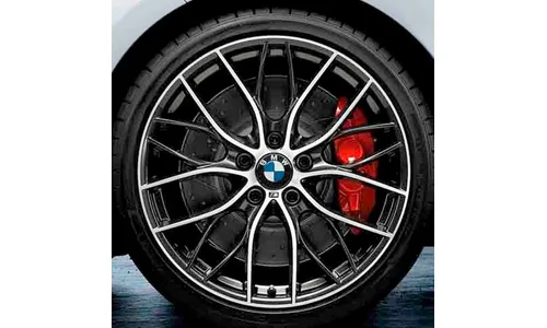 Диск тормозной M Performance, задний, 18 дюймов, для BMW 2-й серии F23/F22, 3-й серии F34/F30/F31 и 4-й серии F33/F32/F36, оригинал — фото 1