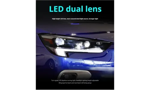Фары передние LED с ходовыми огнями для Buick Regal (2020-2024), комплект, комплект, FT Carlight Carlight — фото 3