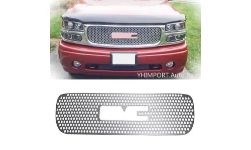 хром Punch Grille 1999-2002 GMC Sierra 1500/2500 / 01-06 GMC Yukon — фото 1