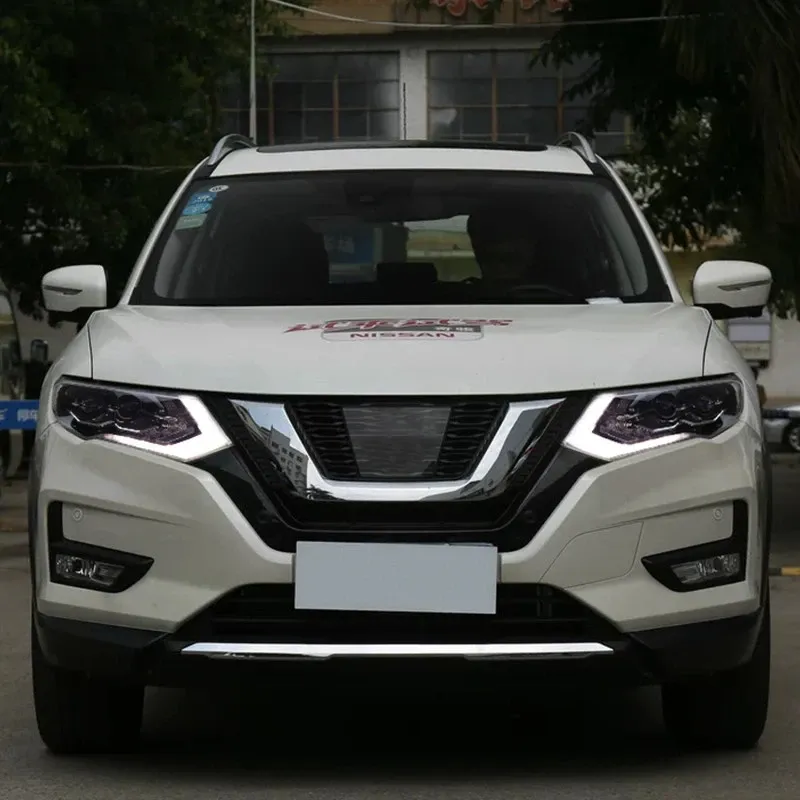 Фары передние LED с ходовыми огнями для Nissan X-Trail (2017-2021), комплект, комплект, FT Carlight Carlight — фото 4