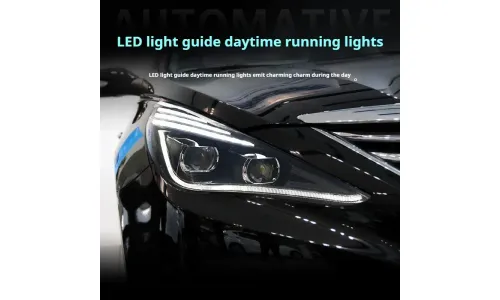 Фары передние LED с ходовыми огнями для Hyundai Sonata (2011-2015), комплект, комплект, FT Carlight Carlight — фото 4