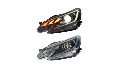 Фары передние LED с ходовыми огнями для Toyota Mark X (2013-2017), комплект, комплект, FT Carlight Carlight — фото 5