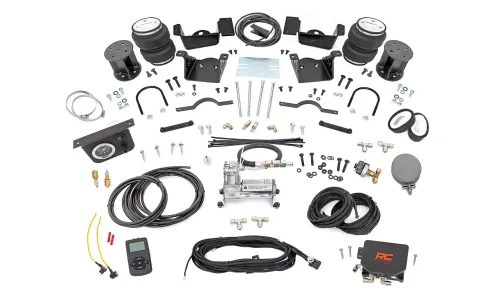 Комплект задних пневматических пружин Rough Country для Chevy/GMC 2500HD 2001-2010 годов выпуска — фото 1