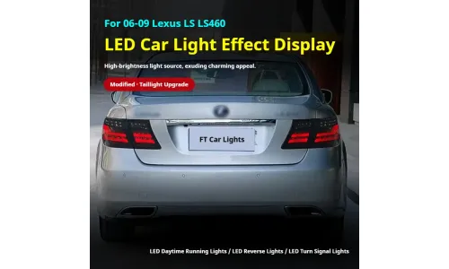 Задние LED-фонари динамический поворотник для Lexus LS460/LS600 (2006-2009), комплект, комплект, FT Carlight Carlight — фото 5