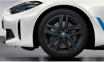 Диск колесный сдвоенные спицы 853, Gunmetal Grey, 8,5J×18, ET36 для BMW 4-й серии G26 и i4 G26, оригинал — фото 1
